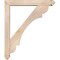 Ekena Millwork Olympic Arts and Crafts Smooth Bracket w/ Offset Brace, Douglas Fir, 5 1/2"W x 34"D x 40"H BKT0604X34X40OLY03SDF - alternate 4